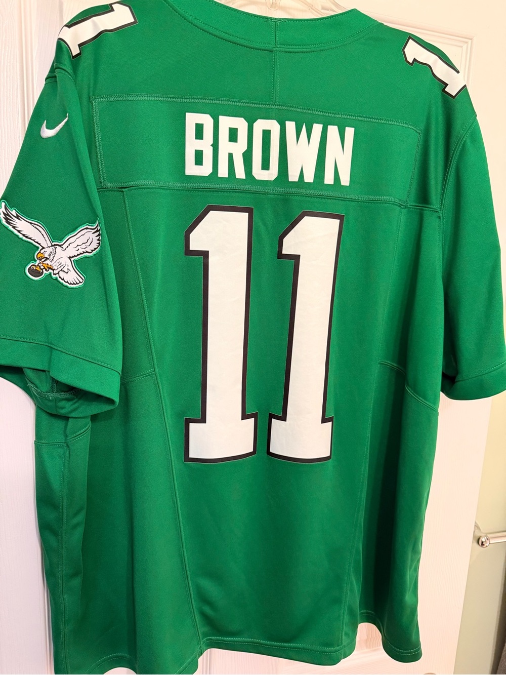 NFL Green Philadelphia Eagles #11 AJ Brown Jersey